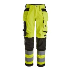 6743&#x20;Women&#x27;s&#x20;High&#x20;Vis&#x20;Work&#x20;Trousers&#x20;Stretch&#x20;Class&#x20;2&#x20;-&#x20;Snickers