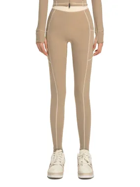 Brown Cycling Pants