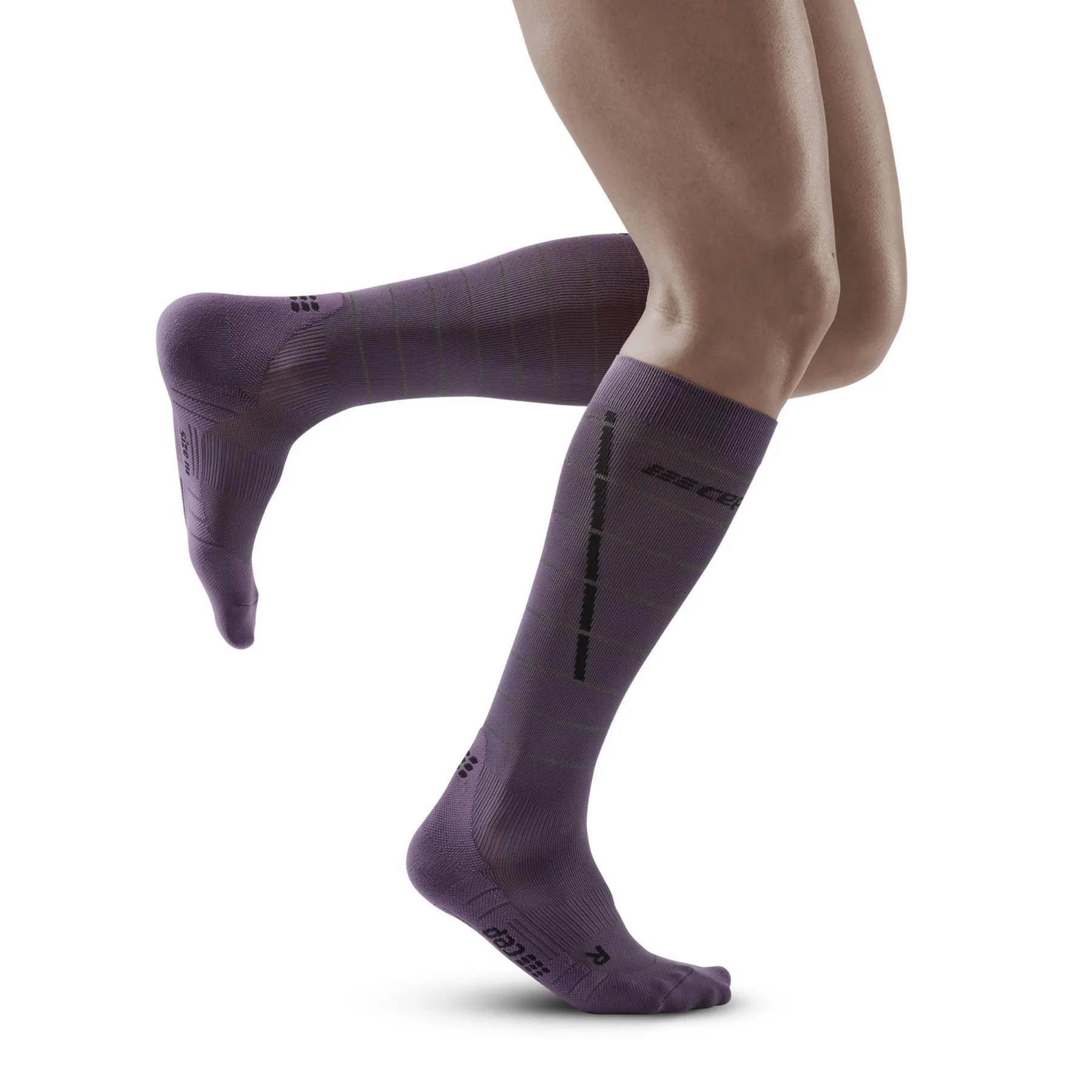 CEP Reflective Tall Compression Socks, Men