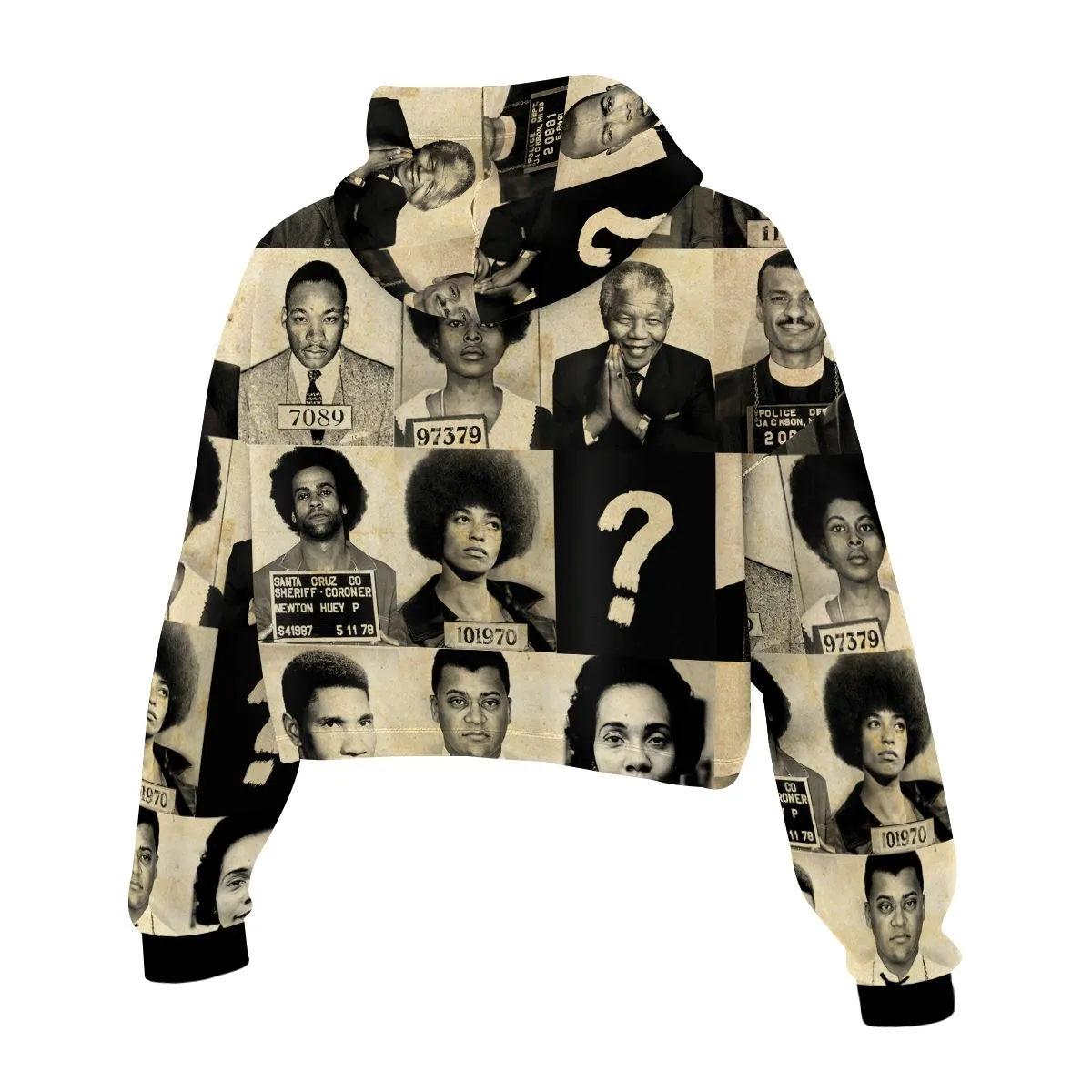 Civil Rights Leaders Cropped Hoodie & Leggings Set