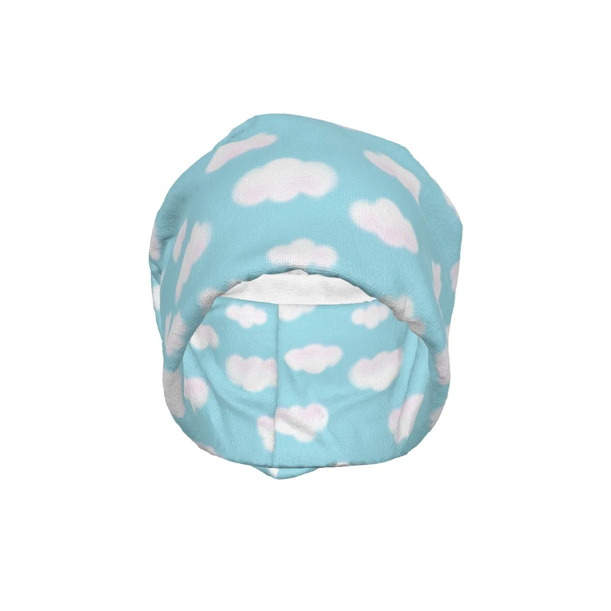 Dreamy Clouds Unisex Beanie (Sky Blue)