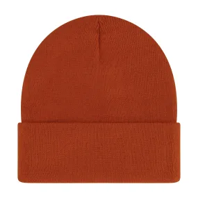 Elowel Beanie Hats for Men and Women - 100% Acrylic Thick Thermal Knit Skull Beanie Winter Hat - Unisex Cuffed Plain Caramel Beanie Hat