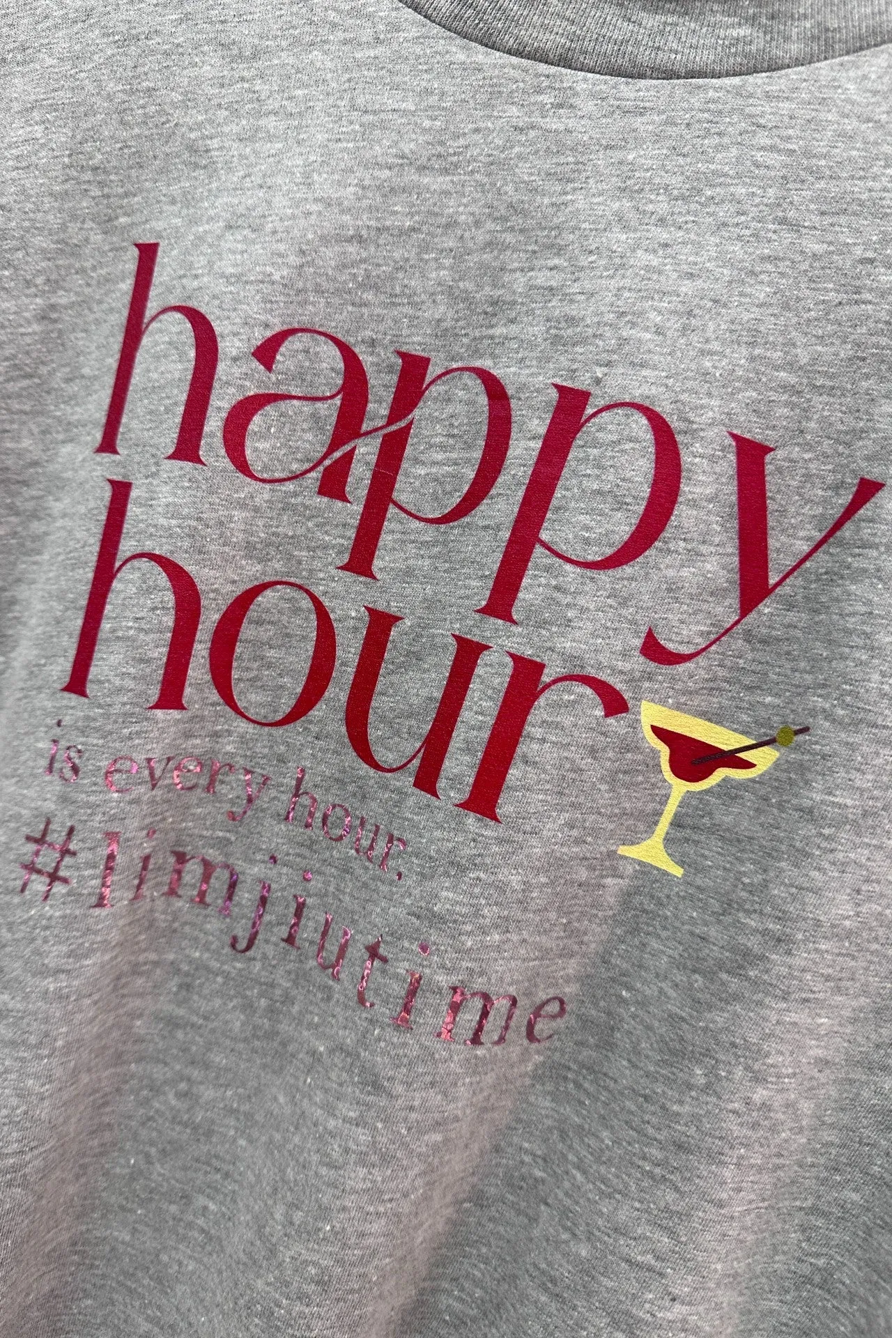 Every Hour Is Happy Hour #limjiutime Vintage Tee