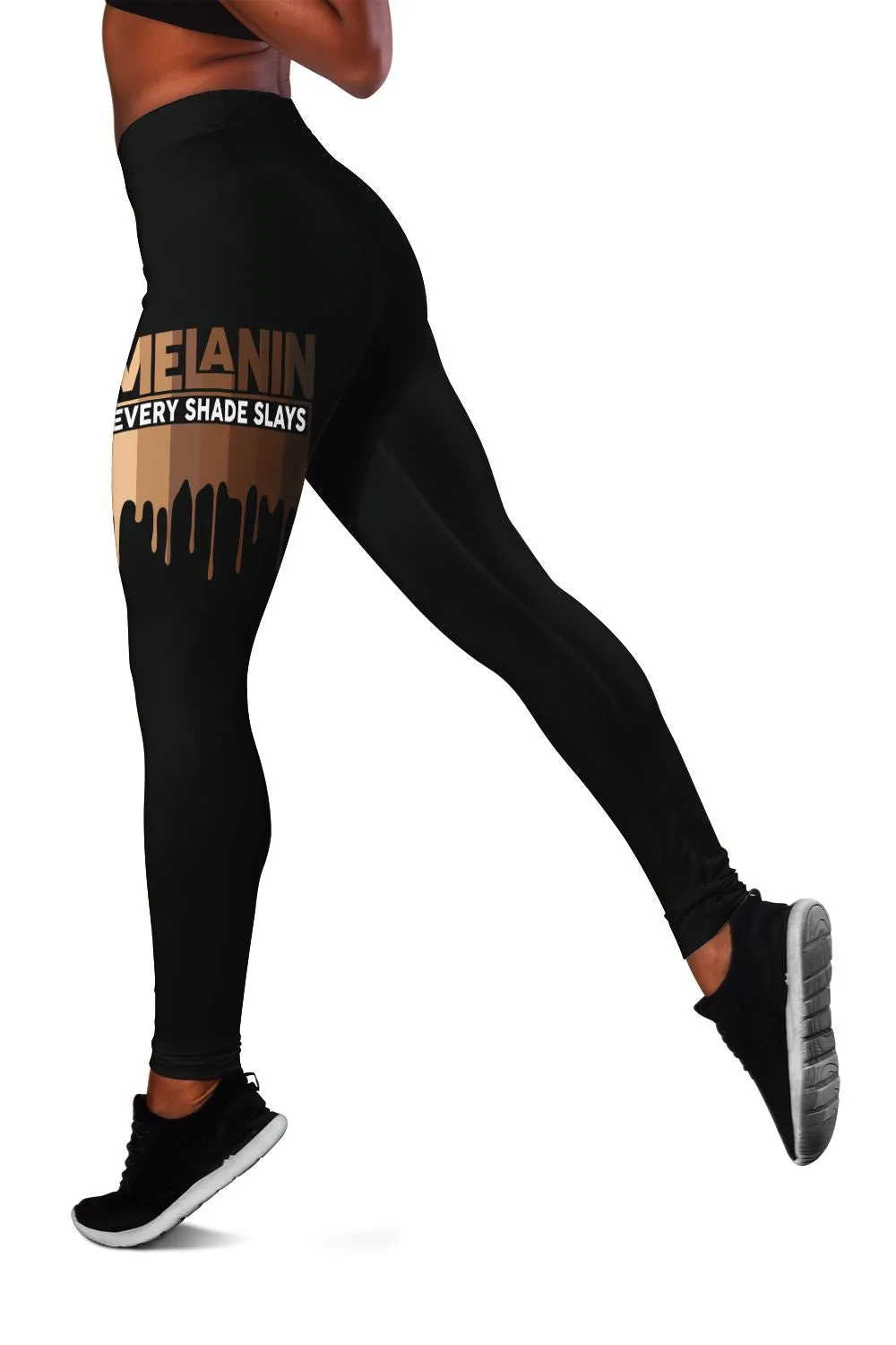 Every Shade Slays Melanin Leggings