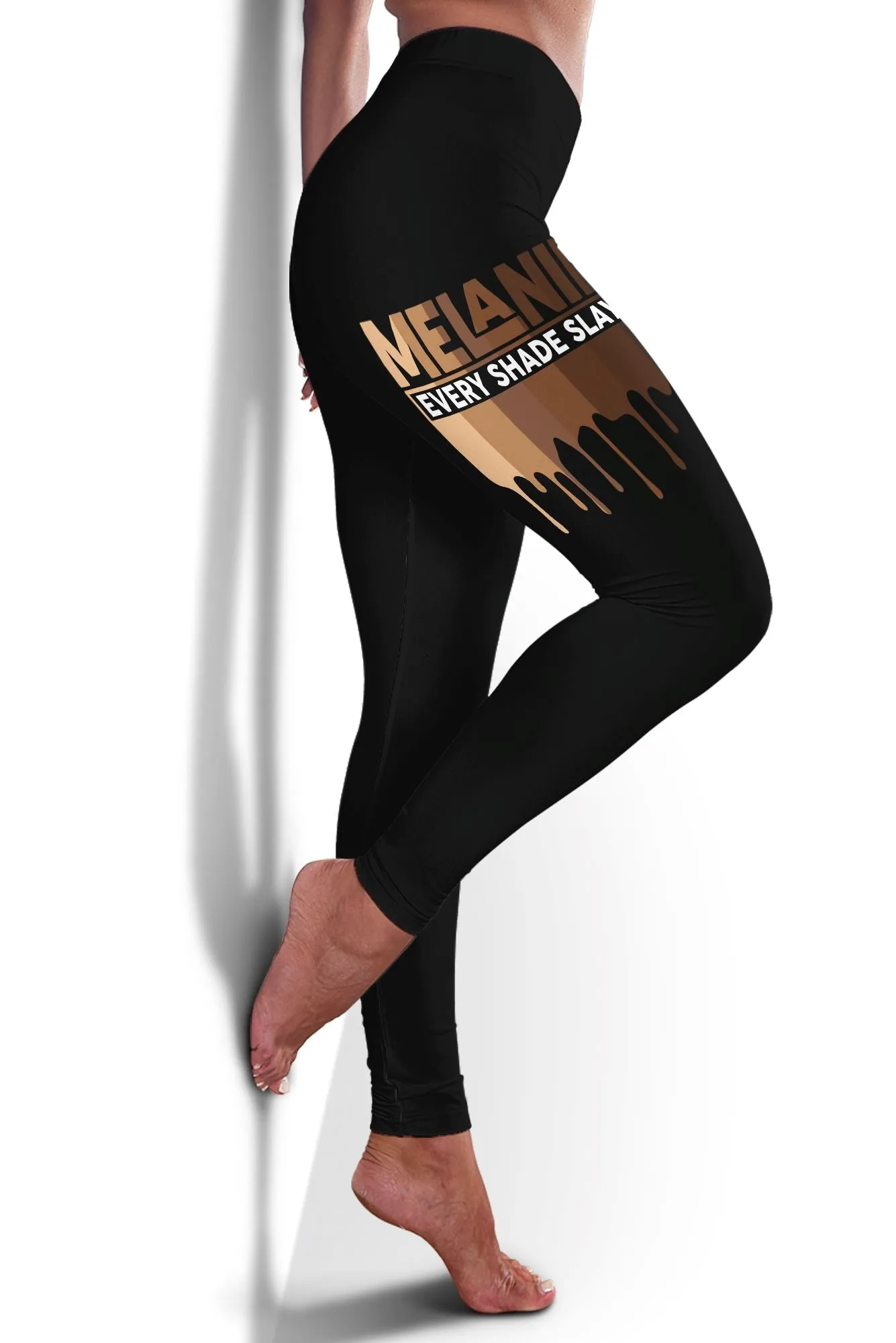 Every Shade Slays Melanin Leggings