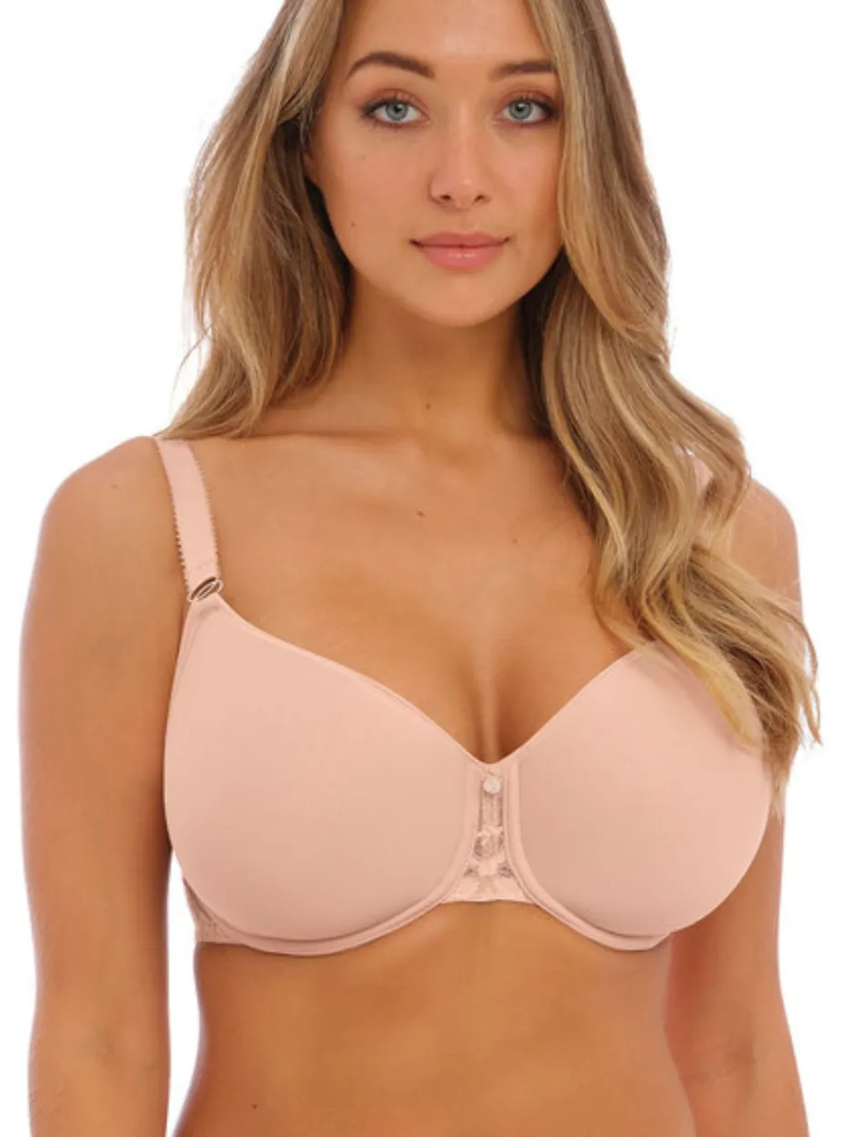 Fantasie Reflect Underwire Molded Spacer Bra, Natural Beige | Beige Molded Bra | Beige T-Shirt Bra