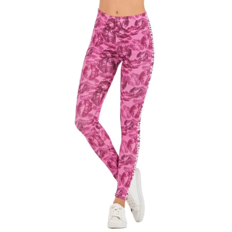 Fluorescent Tree Slim High Waist Leggings