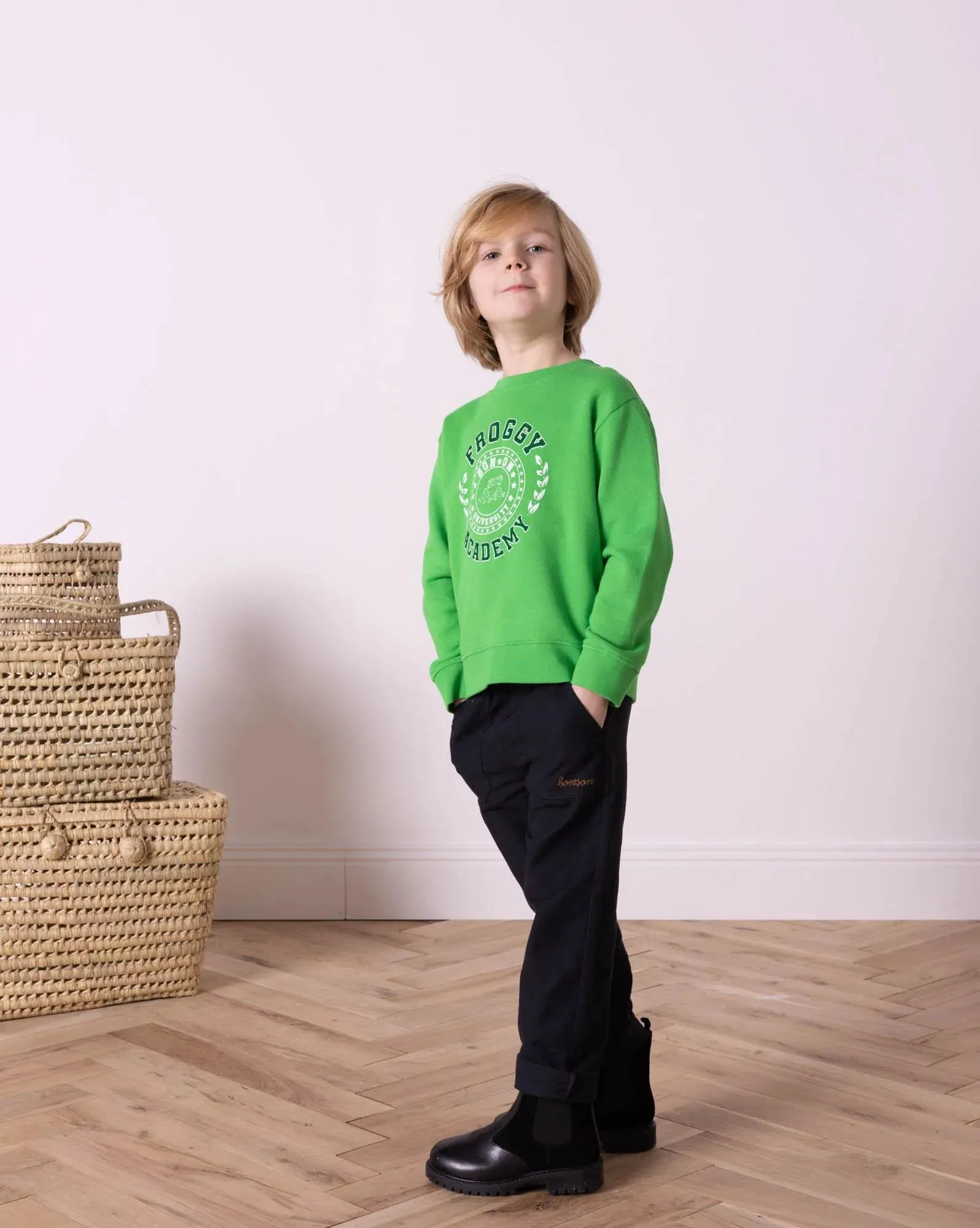 Froggy Academy Fleece Sweatshirt