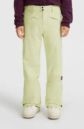 Hammer Regular Snow Pants | Lime Wash