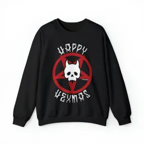 Happy Hexmas Christmas Crewneck Sweatshirt