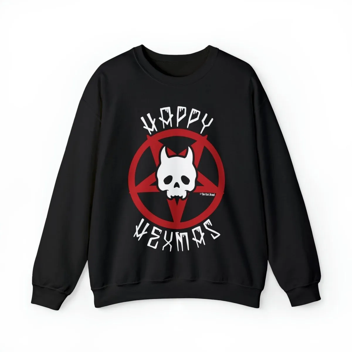 Happy Hexmas Christmas Crewneck Sweatshirt