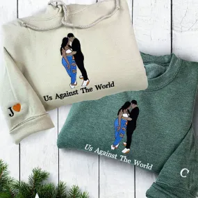 His & Hers Multi-pack: Embroidered Crewneck Sweatshirts & Hoodies