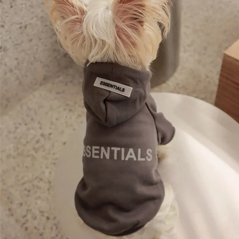 Luxury Hooded Dog Sweatshirt