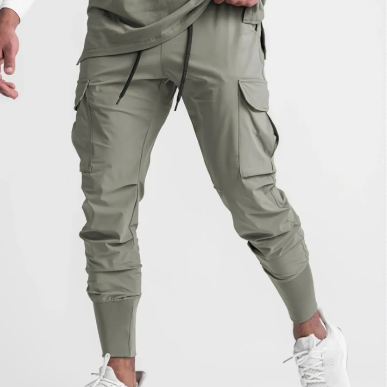 Men's Casual Cargo Sports Pants For Running Training