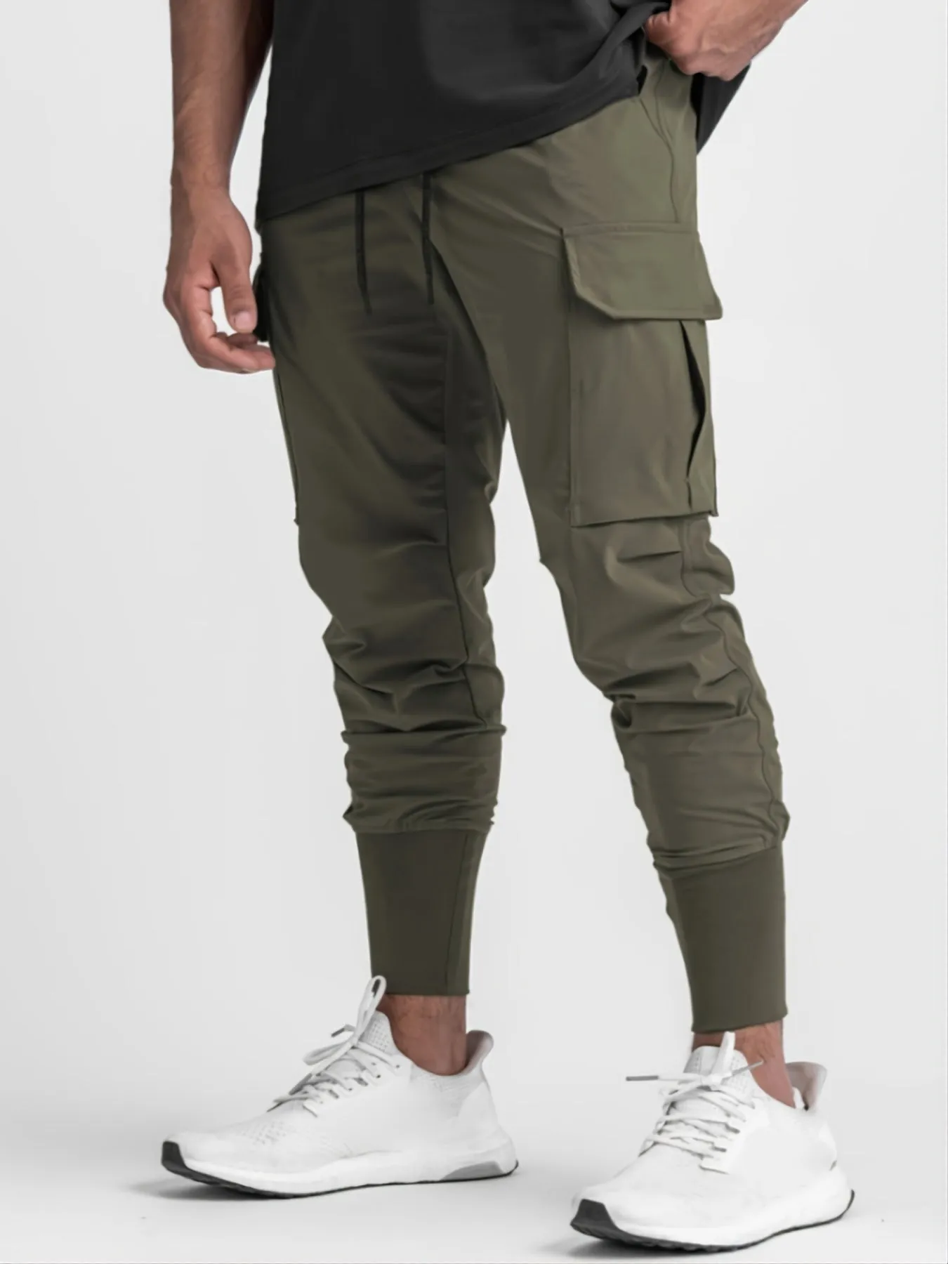 Men's Casual Cargo Sports Pants For Running Training