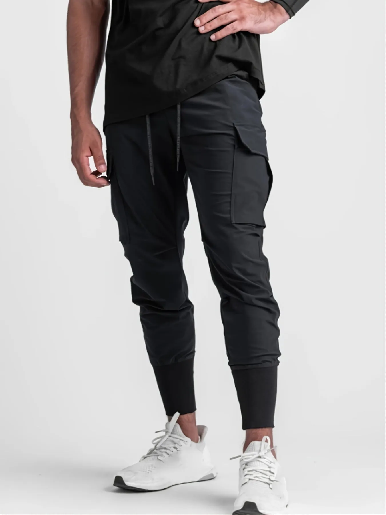 Men's Casual Cargo Sports Pants For Running Training