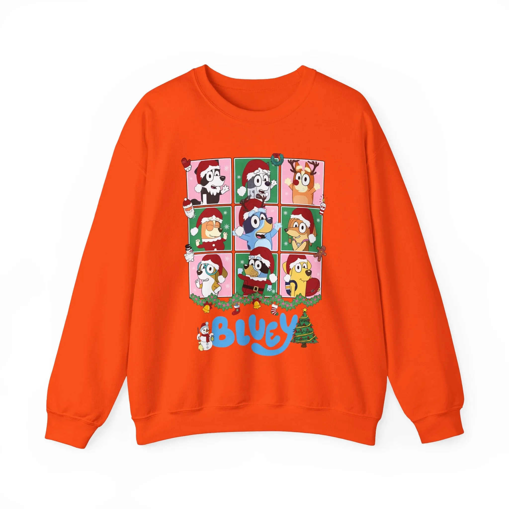 Princess Grace Festive Dog-Themed Crewneck Sweatshirt - Perfect Holiday Gift!