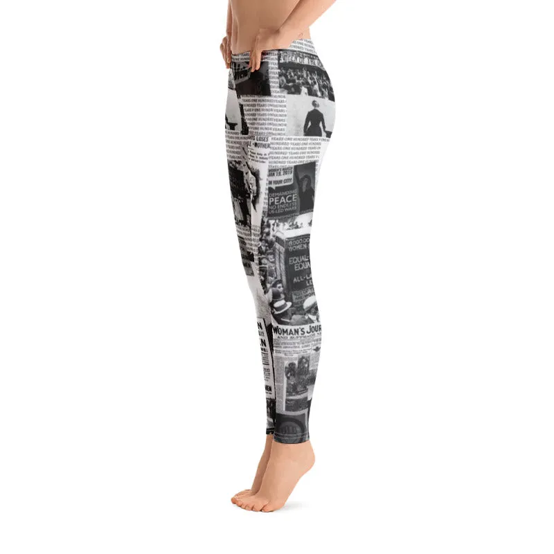 "Clippings... 100 Years" Leggings