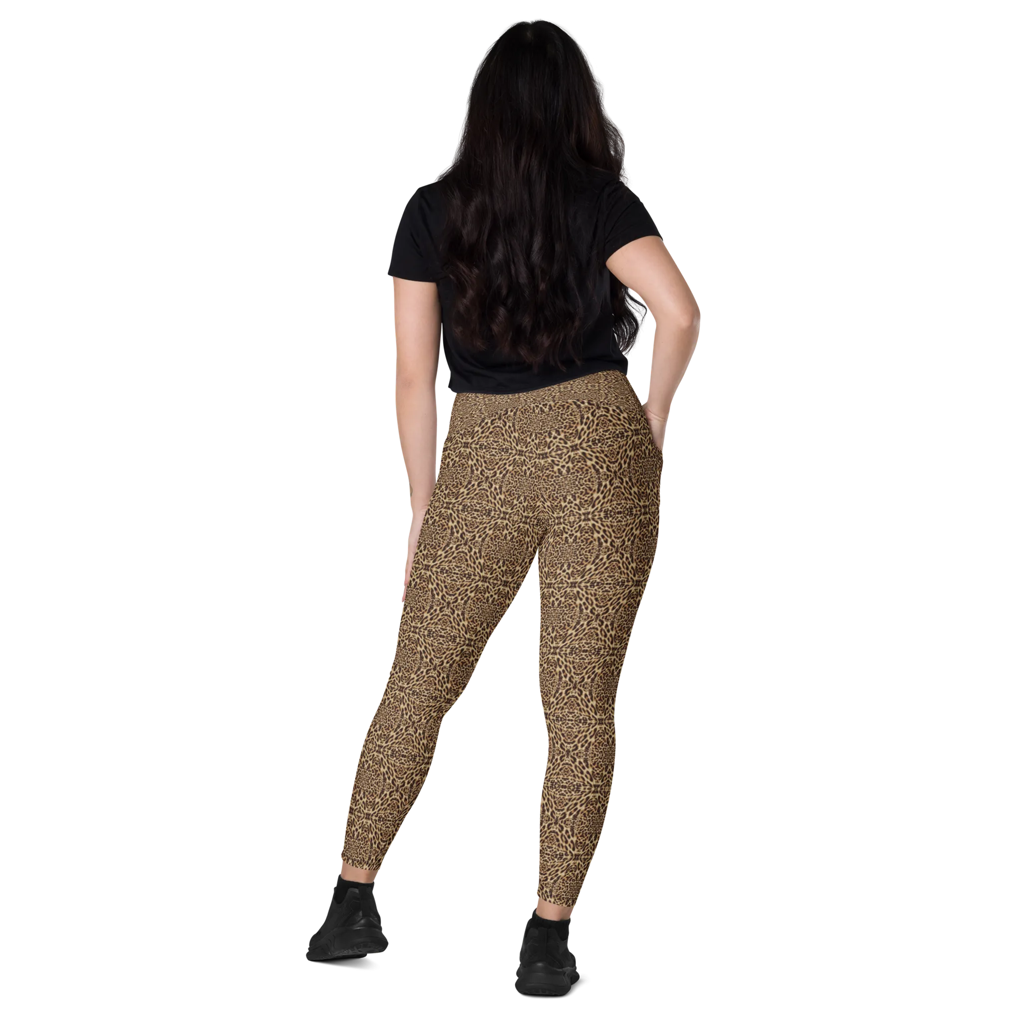 Recursia Contemplative Jaguar I Leggings With Pockets