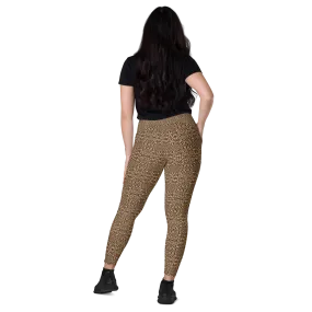 Recursia Contemplative Jaguar I Leggings With Pockets