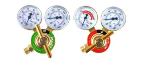 Regulator Welding Gas Gauges - Rear Connector - LDB series