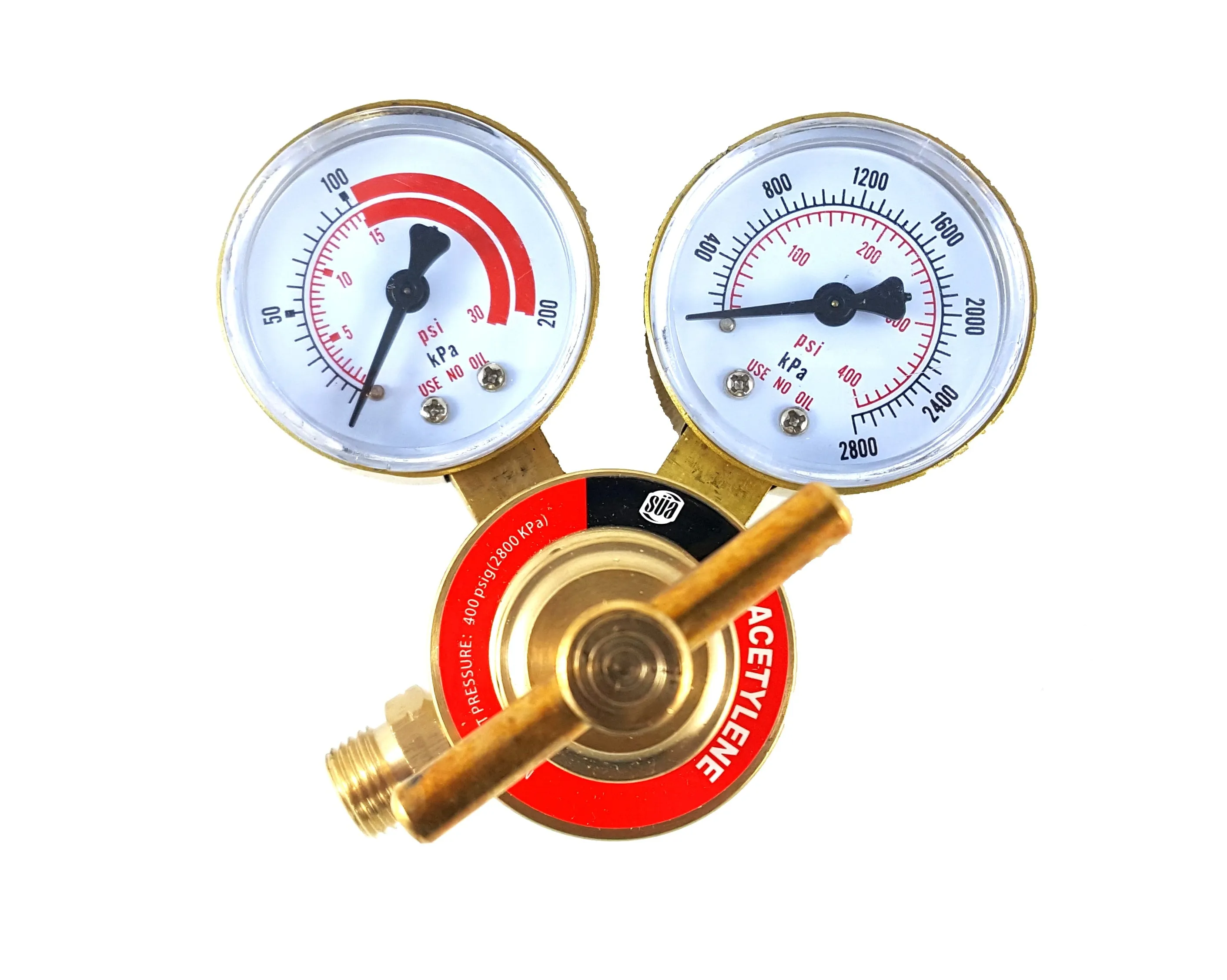 Regulator Welding Gas Gauges - Rear Connector - LDB series