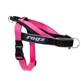 Rogz Utility LetzGo Personalised Harness Pink Med/Lge=^._.^=