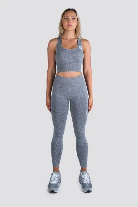 Seamless Movement Highwaisted Leggings - Charcoal Marl