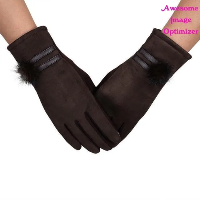 Warm Free Size Women Gloves for Winter