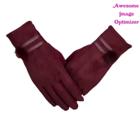 Warm Free Size Women Gloves for Winter